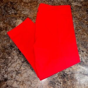 Under Armour Size Medium Bright Coral Double Lined Leggings